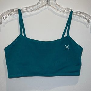 Boutine LA Valley Green Ribbed Camisole Top